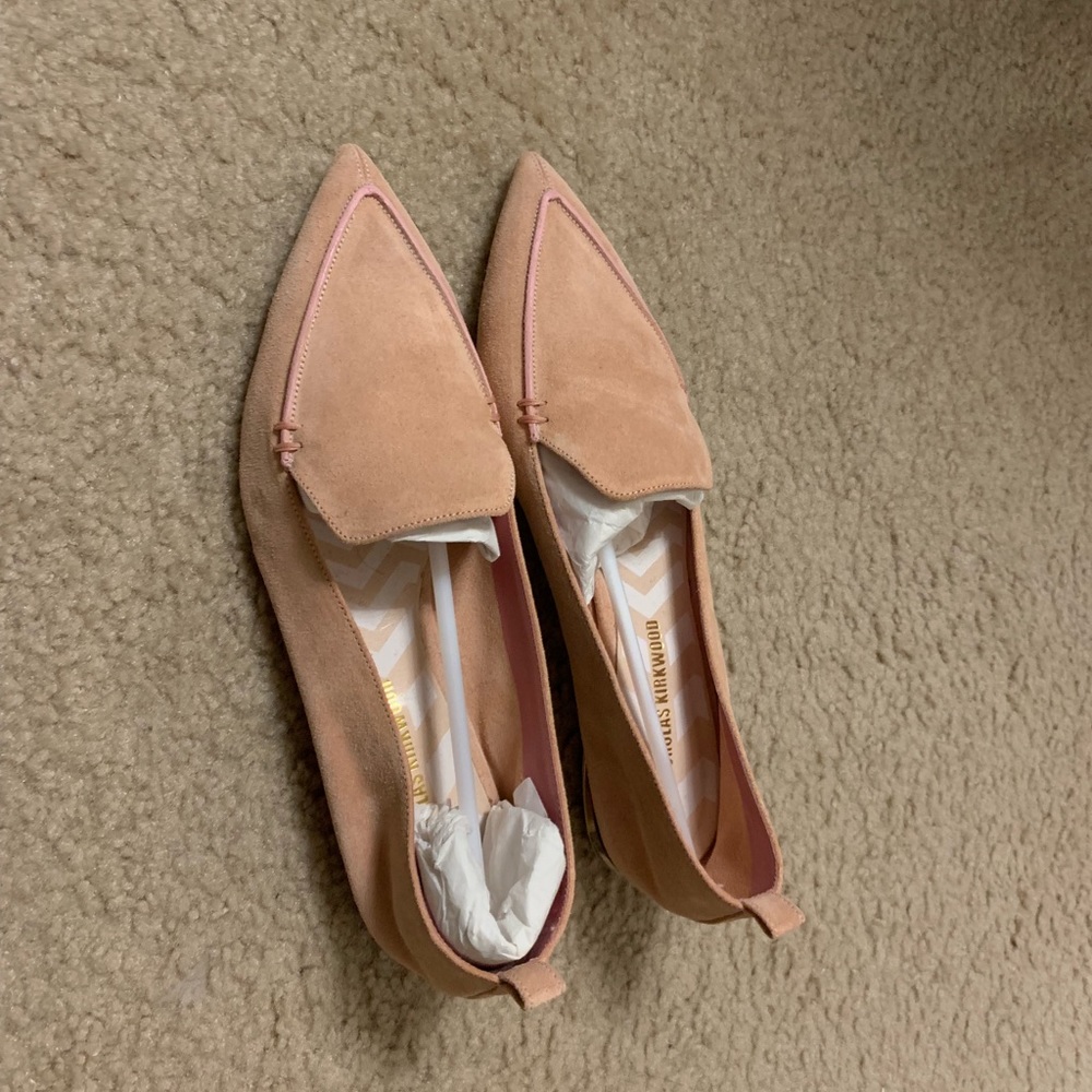 Brand new Nicholas Kirkwood flat